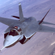The prototype X-35 photographed during a test flight over Edwards Air Force Base in California (US Air Force)